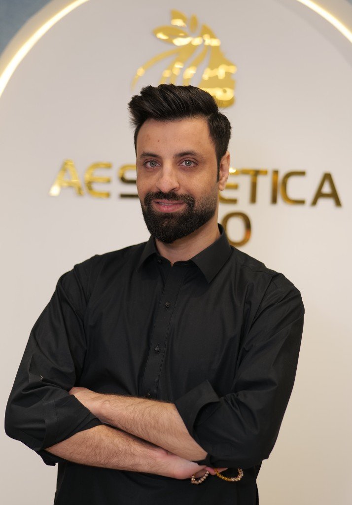 Dr Yaseen Afridi, CEO of Aesthetica Trio