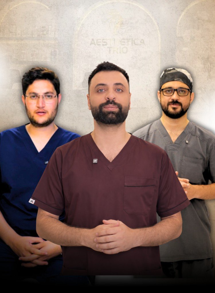 Dr Yaseen Afridi, CEO, with co-founders Dr Imdad Ullah and Dr Walid Khan