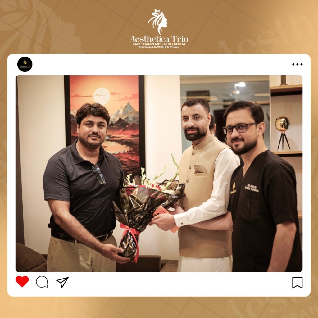 A bouquet for the team